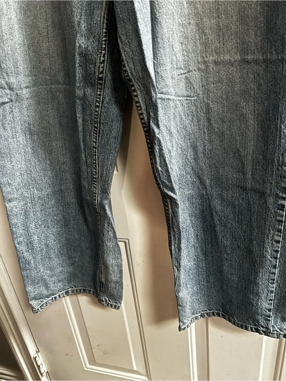 y2K anchor blue Men's Beyond Baggy Jeans in Light Blue Wash Sz 34 x 30